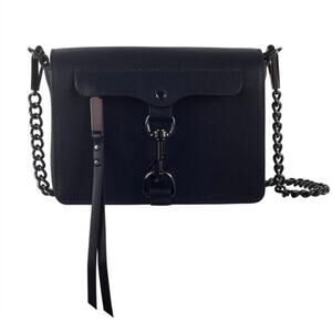 Rebecca Minkoff Navy Shoulder Bag with Chain Strap